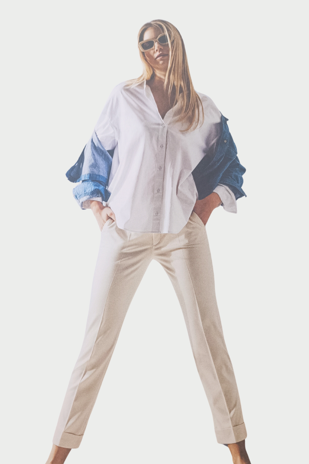 Chino trousers 3375 off white
