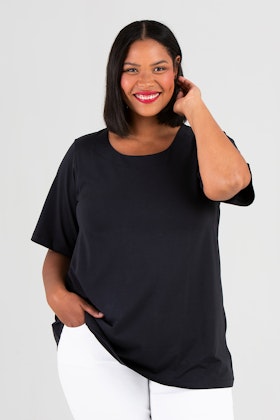 Pim top/tunic black