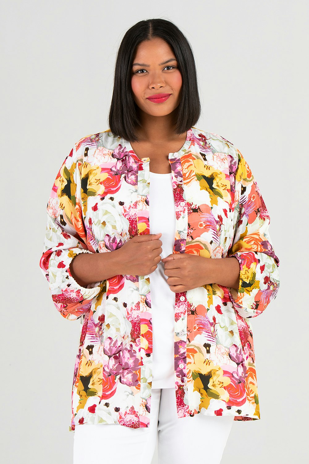 Liv blouse Garden yellow