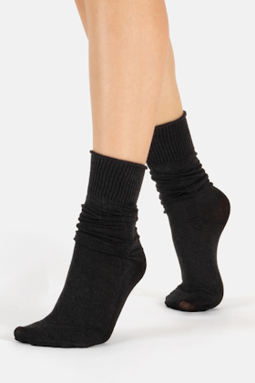 Socks linen black