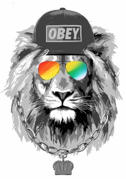 "Obey" Opplag på 50stk