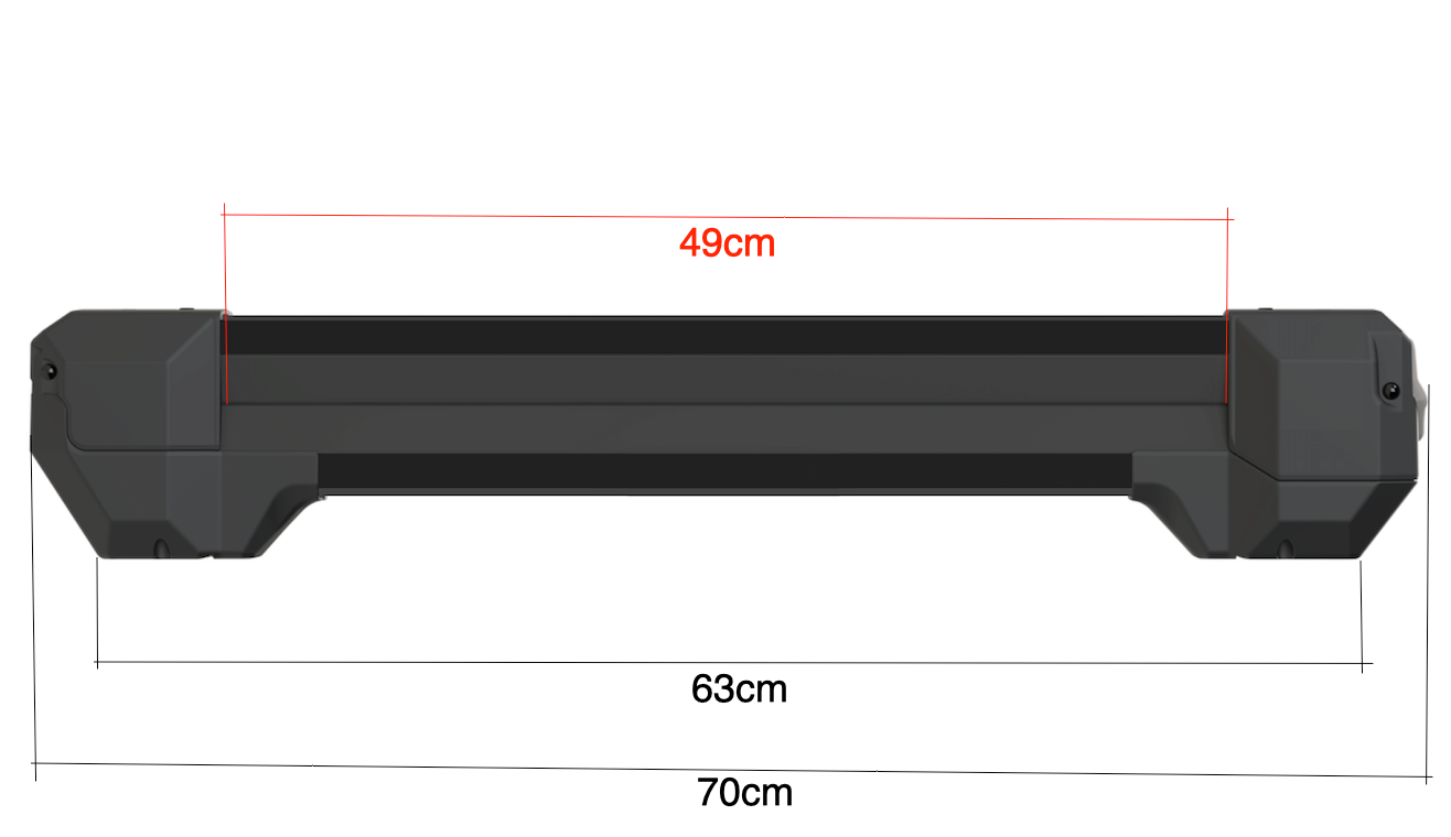 Turtle APEX4 - Skiholder for 4 par ski