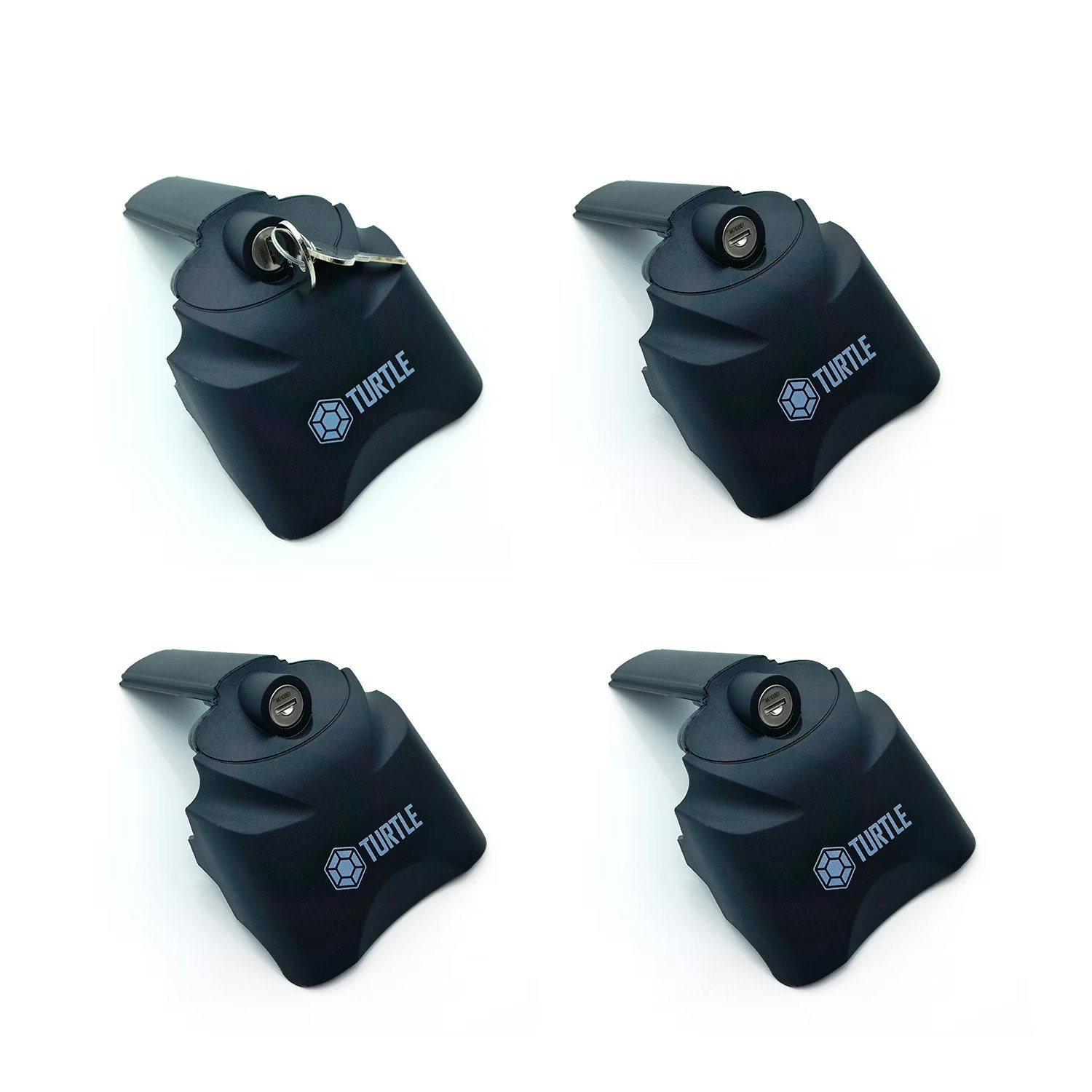 4 lokk med lås for Turtle Air takstativ