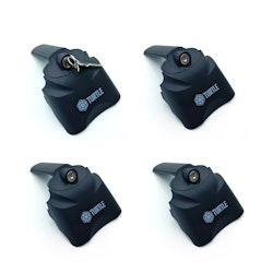 4 lokk med lås for Turtle Air takstativ