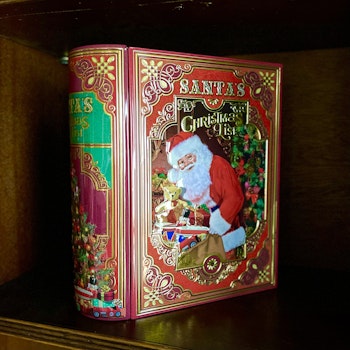 Bokburk ”Santa’s Christmas list”