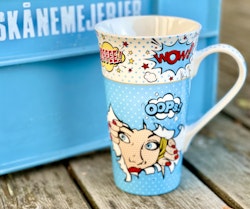 Jumbokopp ”Pop art” 60 cl