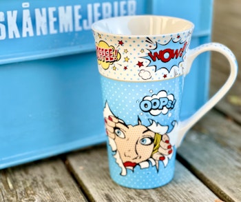 Jumbokopp ”Pop art” 60 cl