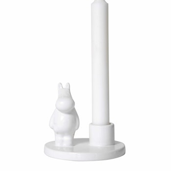 Ljusstake keramik Mumin