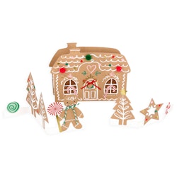 Pop up-kort Pepparkakshus