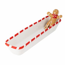 Skål av porslin Pepparkaka