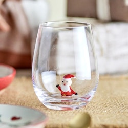 Glas med tomte