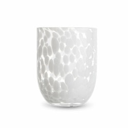 Glas ”Messy” vit Byon