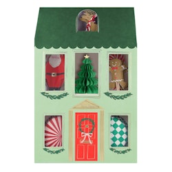 Cupcake kit "Tomtens hus"