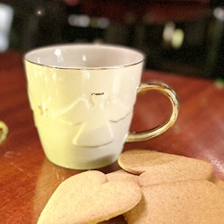 Kopp med guldkant ”Ängel”