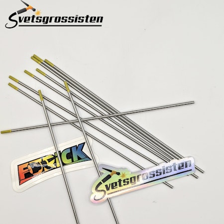 Furick Tri-Wave wolframelektrod - Gul 10-pack