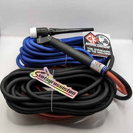 CK-FX 250 amp. vattenkyld Stora Linde 8 meter