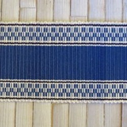Ripsmatta blå, ca 180 mm lång