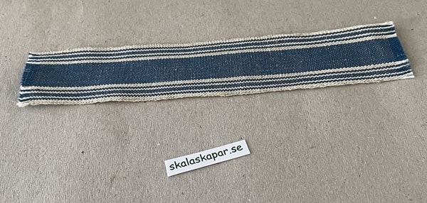 Handvävd löpare, tuskaft