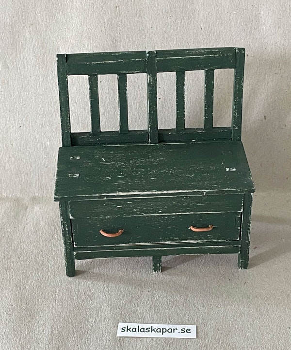 Liten soffa grön