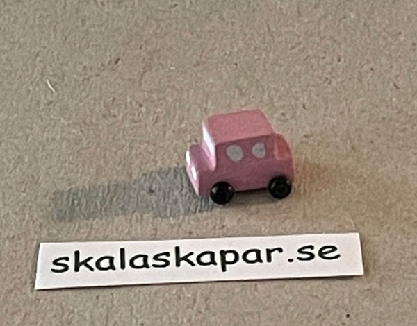 Rosa liten bil