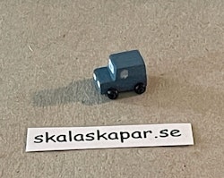 Blå liten skåpbil