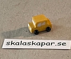 Gul liten bil