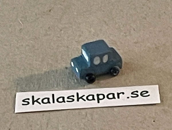 Blå liten bil