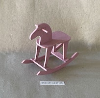 Gunghäst Rosa