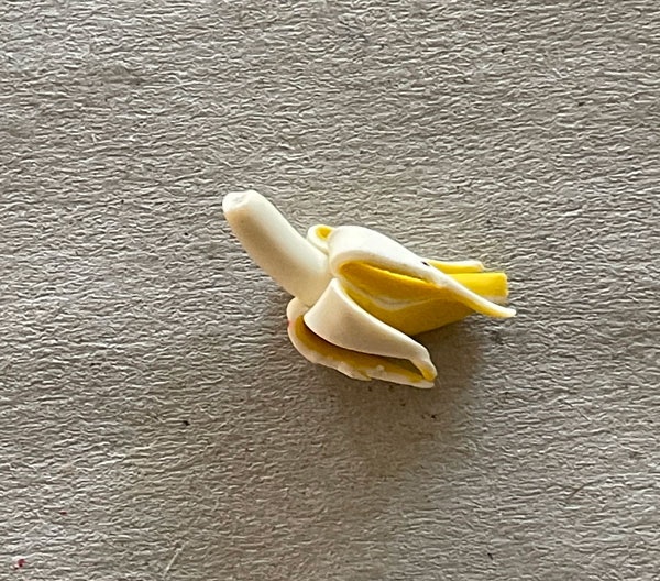 Banan, lite skalad