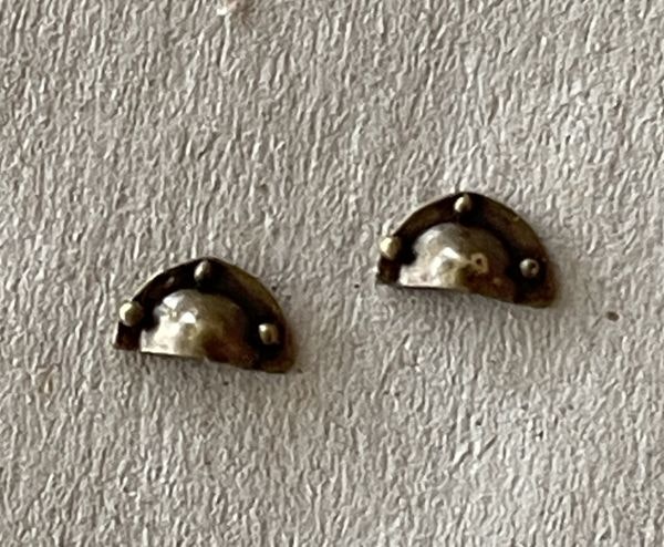 Lådhandtag, 2 st, "antik mässing"