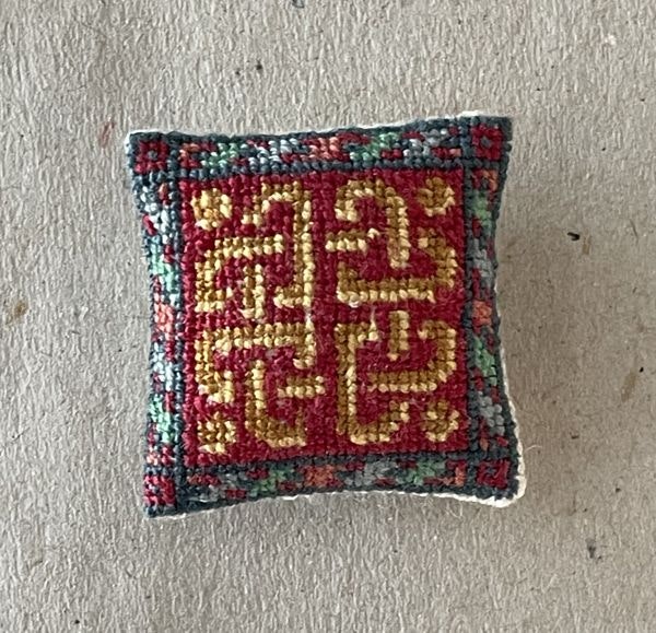 Broderad kudde