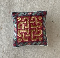Broderad kudde
