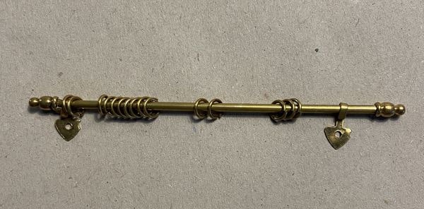 Gardinstång, 11 cm