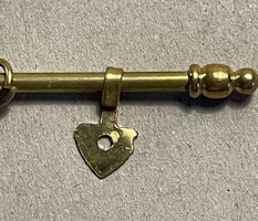 Gardinstång, 11 cm