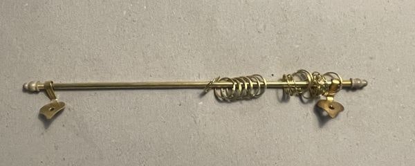 Gardinstång, 16,5 cm