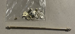 Gardinstång, utdragbar, ca 12-19 cm