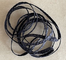 Hattstråband, blåsvart