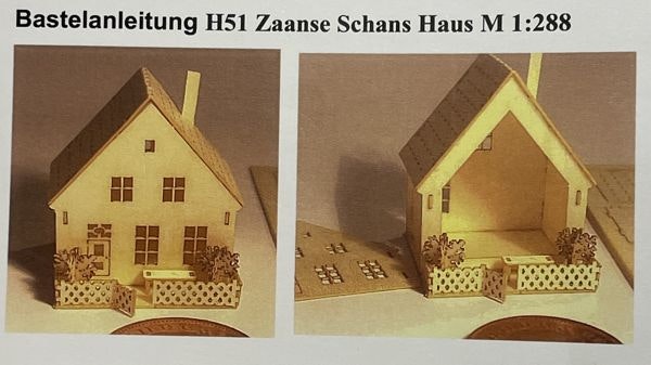 Byggsats, litet hus
