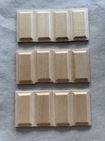 Panel 12 bitar, ca 27 x 50 mm