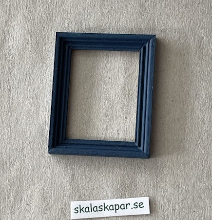 Träram, blå