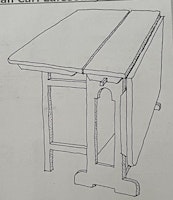 Slagbord från Carl Larson-gården, byggsats