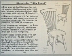 Pinnstolar Lilla Åland, byggsats, 2 stolar
