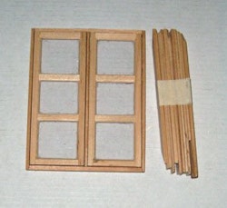 Fönster omålat 82x102mm