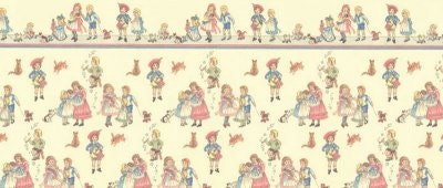 Barntapet Nursery Land, cream