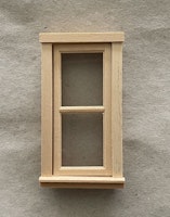 Fönster omålat ca 50x93 mm