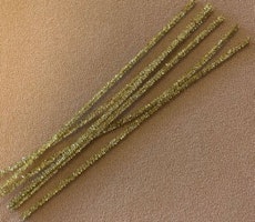 Glitter, guldfärg