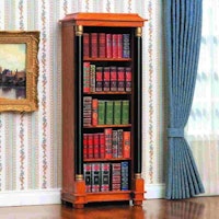 Biedermeier bokhylla, byggsats (40103)