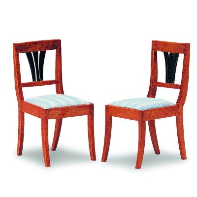 Biedermeier stolar, 2 st, byggsats (40093)