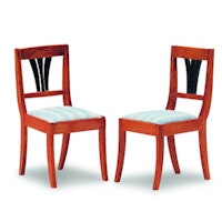 Biedermeier stolar, 2 st, byggsats (40093)