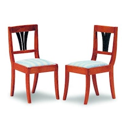 Biedermeier stolar, 2 st, byggsats (40093)